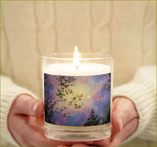 Celestial Escape ~ Glass Jar Soy Wax Candle