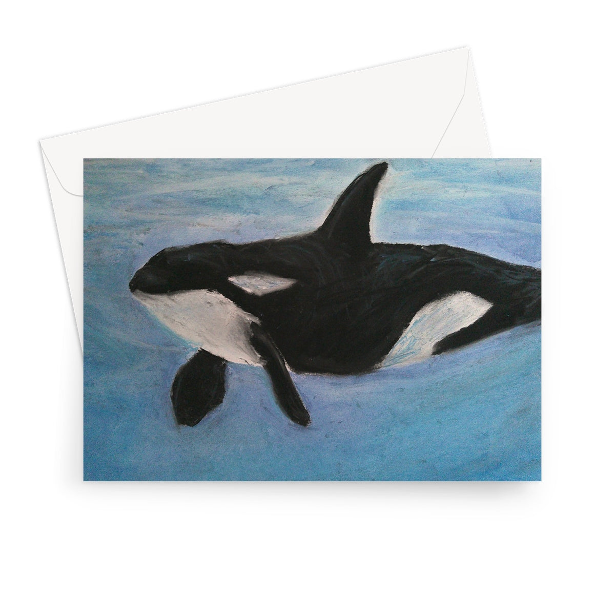 Orca Calls ~ Greeting Card