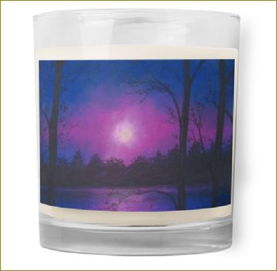 Petalled Dreams ~ Glass Jar Soy Wax Candle