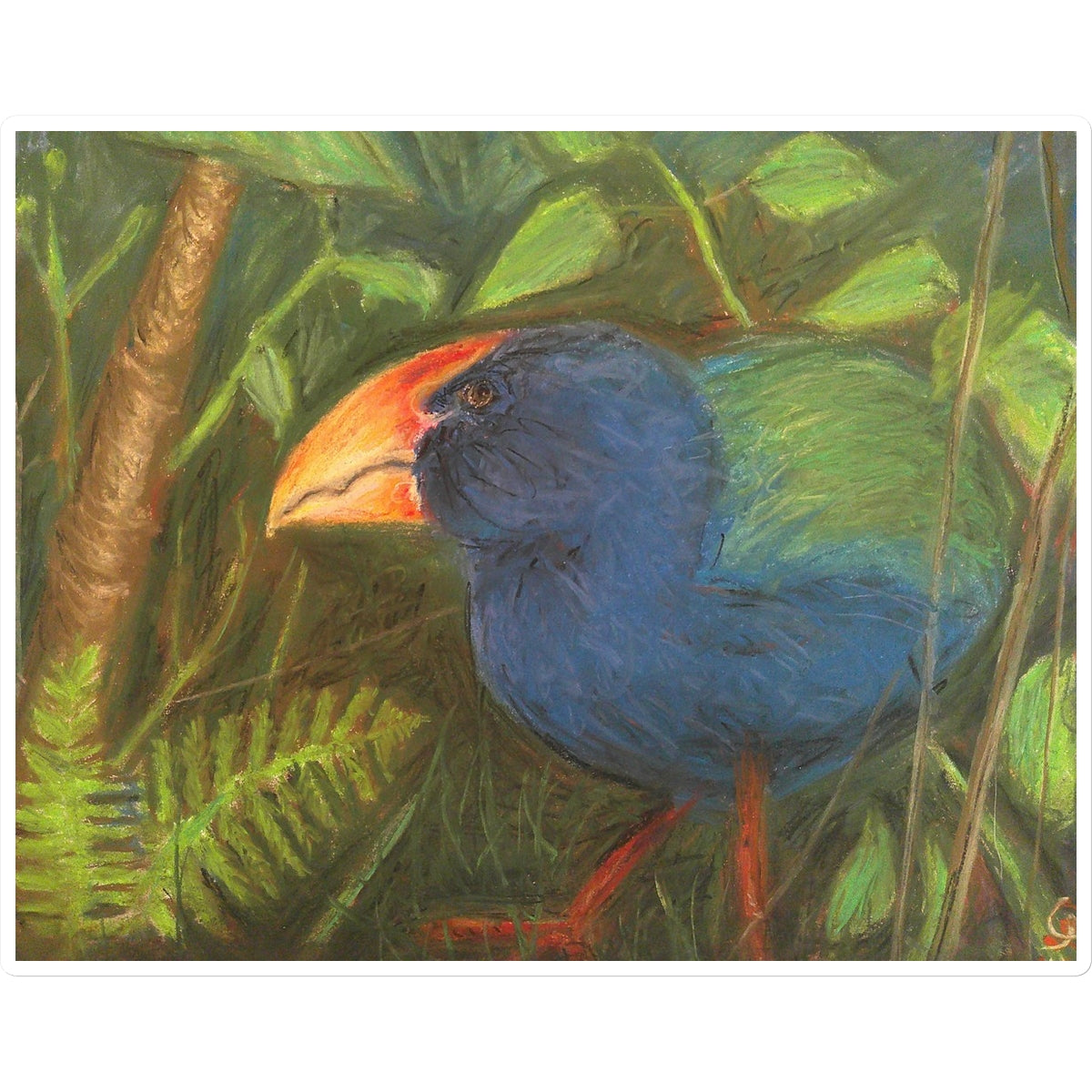 The Takahe Sticker