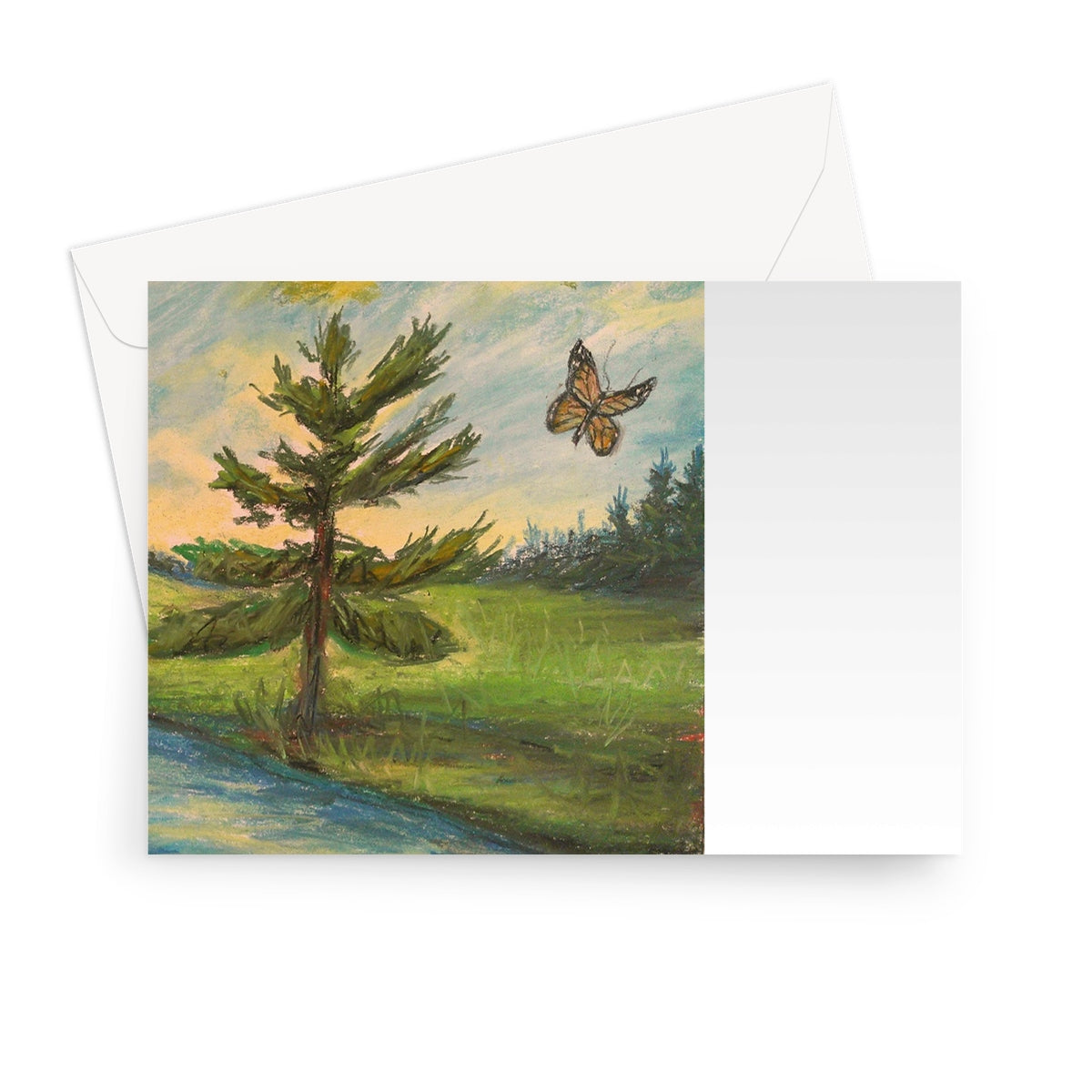 Buttered Sunset ~ Greeting Card