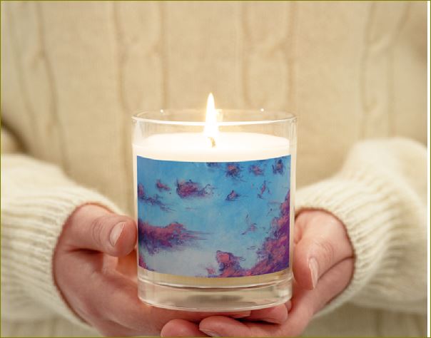 Cloud 8 ~ Glass Jar Soy Wax Candle