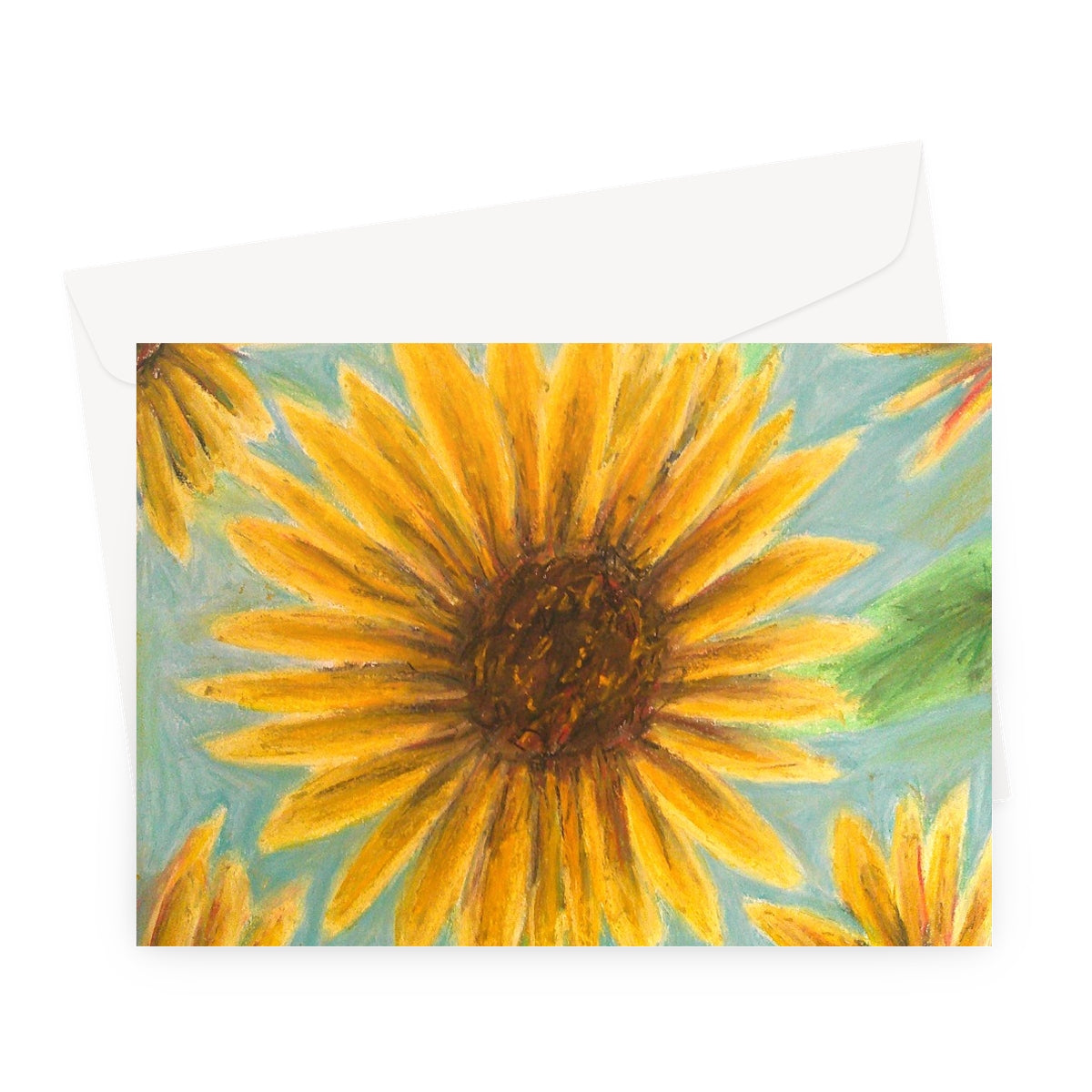 Flower Picking ~ Greeting Card