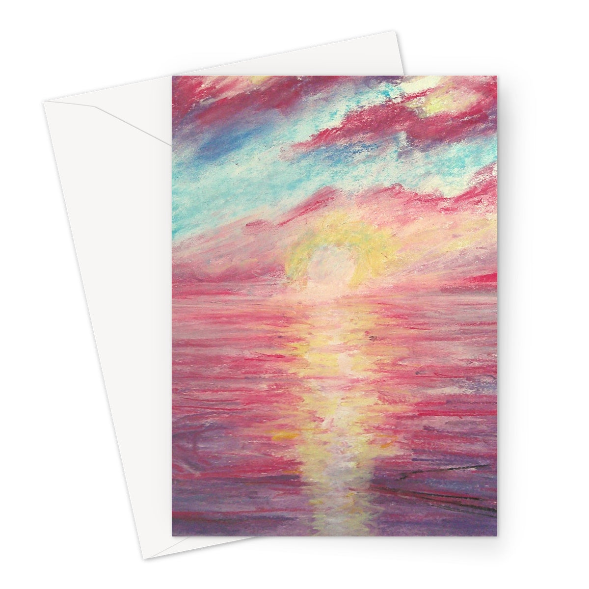 Thinking Pink ~ Greeting Card