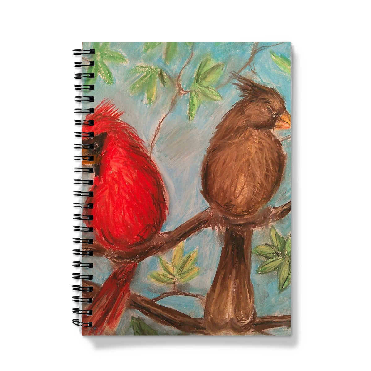 Cardinal Couple Notebook