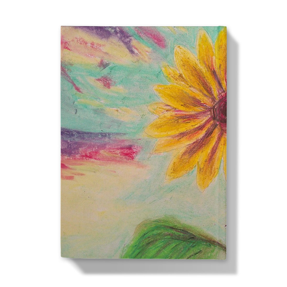 Berry Sunflower ~ Hardback Journal