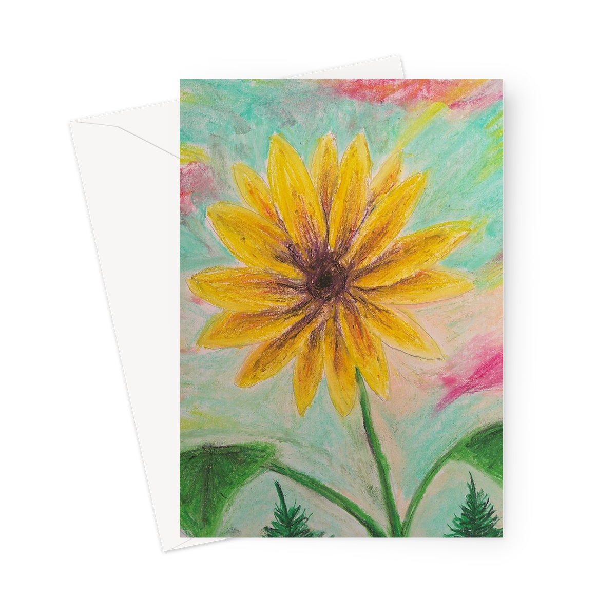 Sunflower Sets ~ Greeting Card