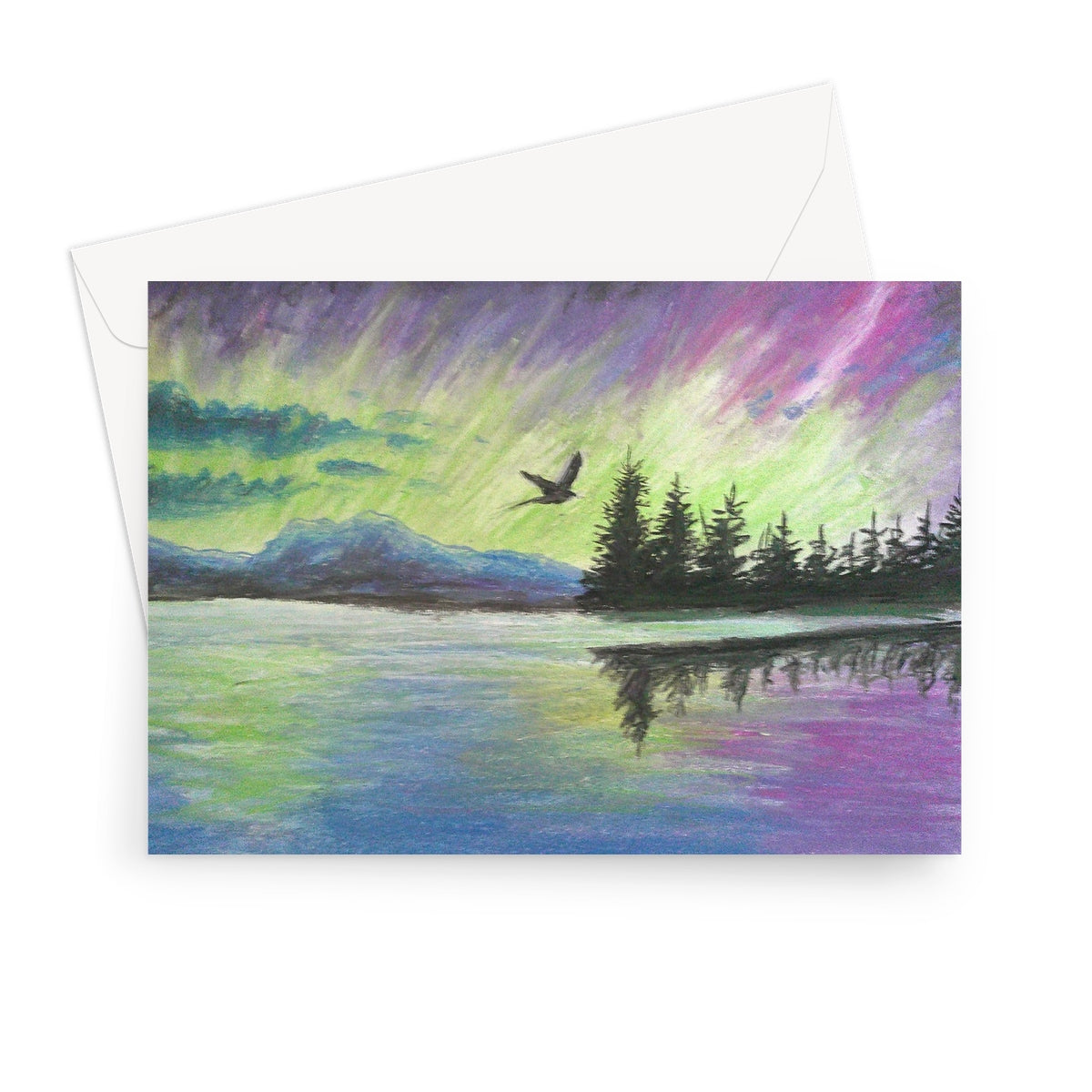 Loyal Aurora ~ Greeting Card