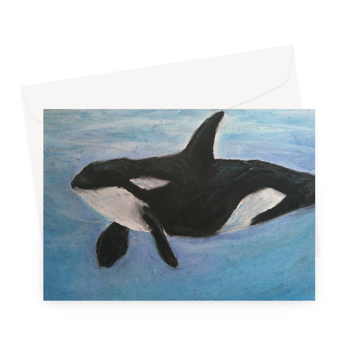 Orca Calls ~ Greeting Card