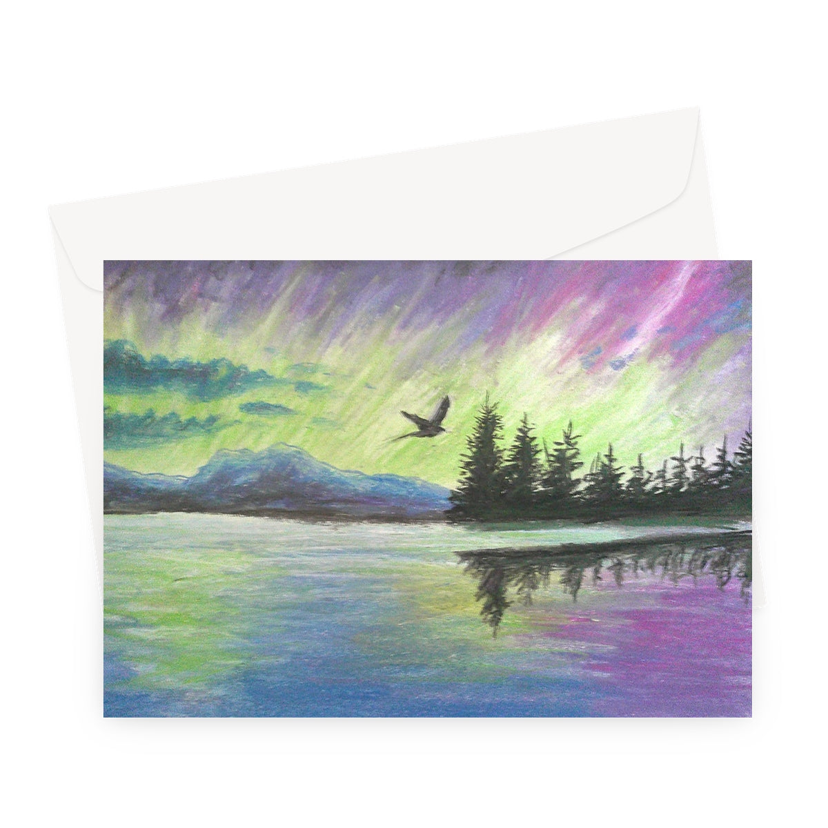 Loyal Aurora ~ Greeting Card