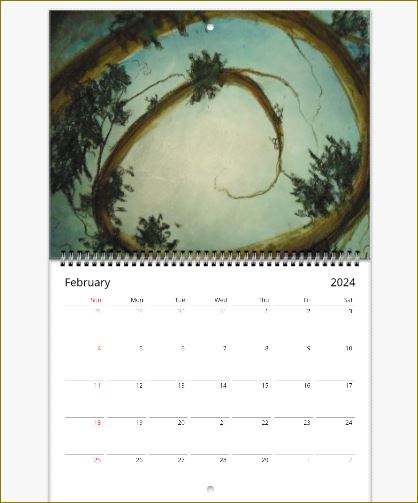 Dreamy Paintings ~ Calendars (US & CA)