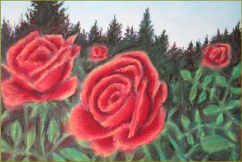 Poet and her Soul Speaking Paintings ~ prints, originals and more  Rosy red and pure A sight to cure Cure the sight Open to love Giving and receiving From above  Original Artwork and Poetry of Artist Jen Shearer   This is a original painting printed on product.