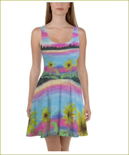 A Flower Fantasy ~ Skater Dress