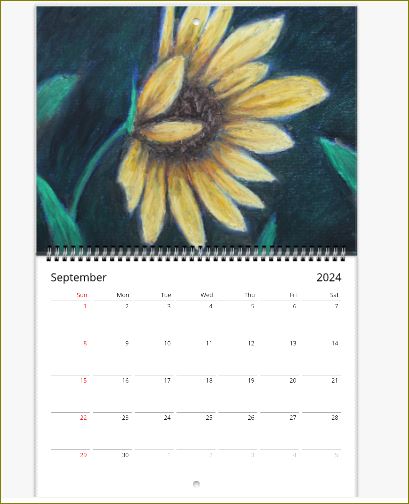 Hours of Flowers ~ Calendars (US & CA)