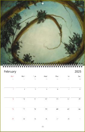 Dreamy Paintings ~ Wall calendars (US & CA) ~ 2025