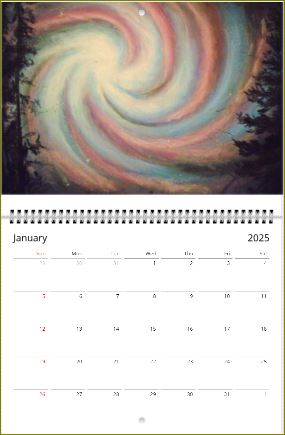 Dreamy Paintings ~ Wall calendars (US & CA) ~ 2025