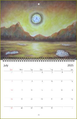 Dreamy Paintings ~ Wall calendars (US & CA) ~ 2025