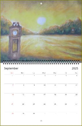 Dreamy Paintings ~ Wall calendars (US & CA) ~ 2025