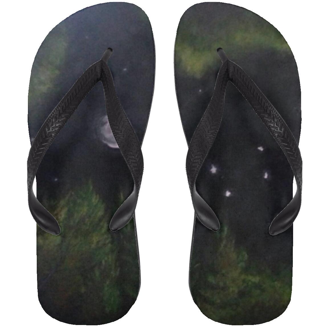 Sky Night Dip ~ Flip Flops