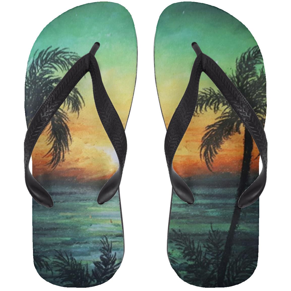 Tropicana Banana ~ Flip Flops