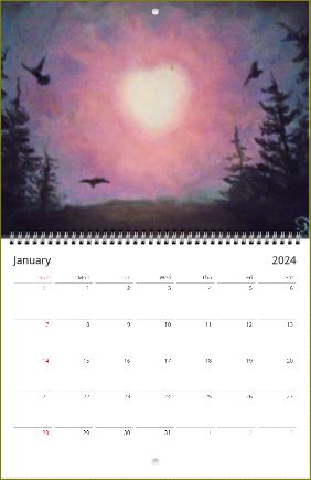 Euphoric Dreams ~ Wall calendars (US & CA) ~ 2025