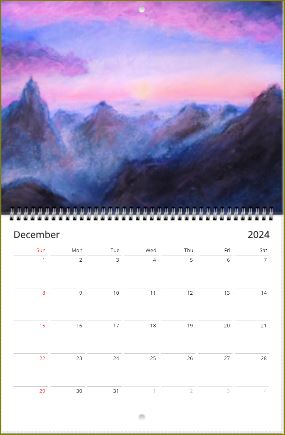 Euphoric Dreams ~ Wall calendars (US & CA) ~ 2025