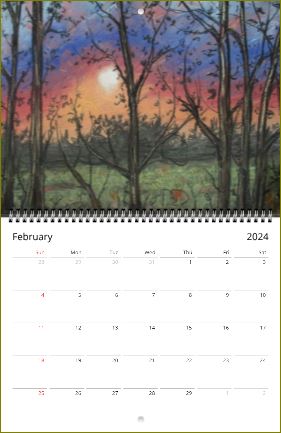 Euphoric Dreams ~ Wall calendars (US & CA) ~ 2025