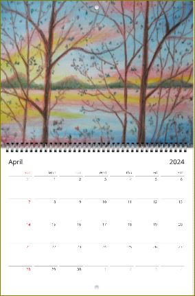 Euphoric Dreams ~ Wall calendars (US & CA) ~ 2025