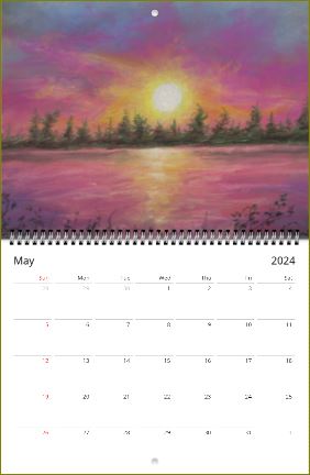 Euphoric Dreams ~ Wall calendars (US & CA) ~ 2025