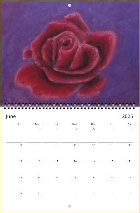 Hours of Flowers ~ Wall calendars (US & CA) ~ 2025