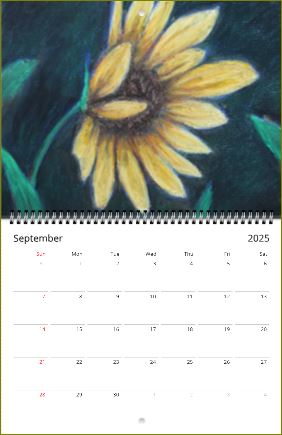 Hours of Flowers ~ Wall calendars (US & CA) ~ 2025