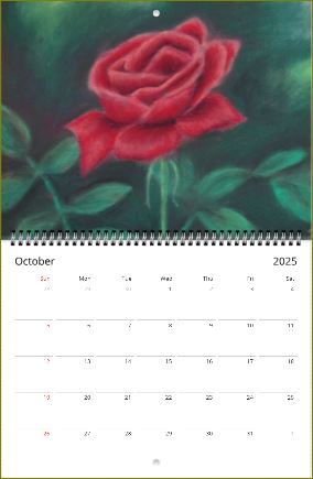 Hours of Flowers ~ Wall calendars (US & CA) ~ 2025