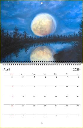 Moon Ridings ~ Wall calendars (US & CA) ~ 2025