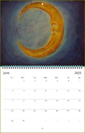 Moon Ridings ~ Wall calendars (US & CA) ~ 2025