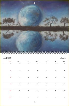 Moon Ridings ~ Wall calendars (US & CA) ~ 2025