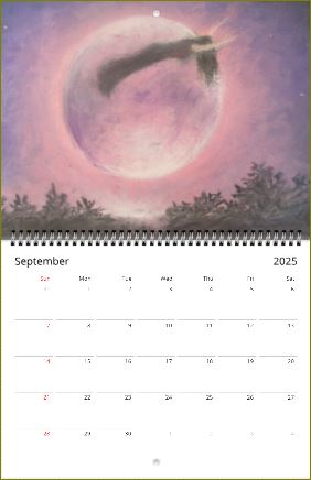 Moon Ridings ~ Wall calendars (US & CA) ~ 2025