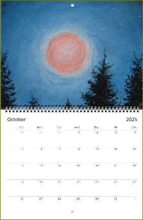 Moon Ridings ~ Wall calendars (US & CA) ~ 2025