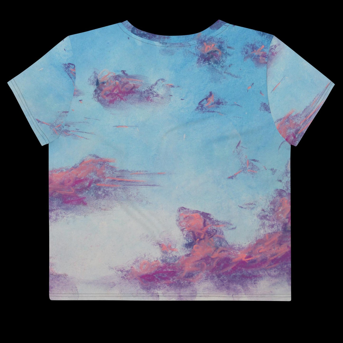 Cloud 8 ~ All-Over Print Crop Tee