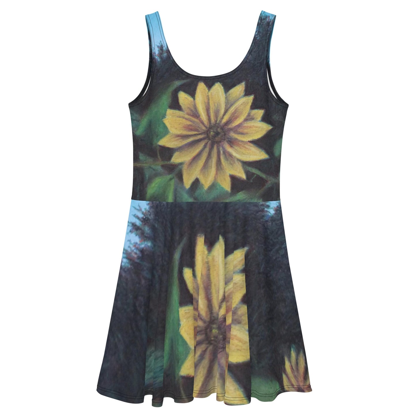 Sunflower Commitment ~ Skater Dress