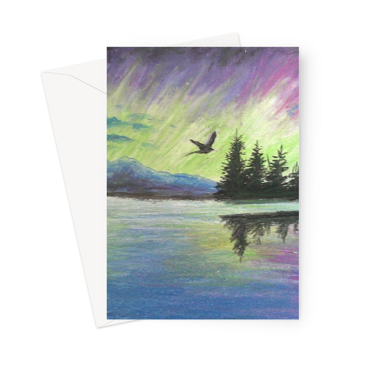 Loyal Aurora ~ Greeting Card