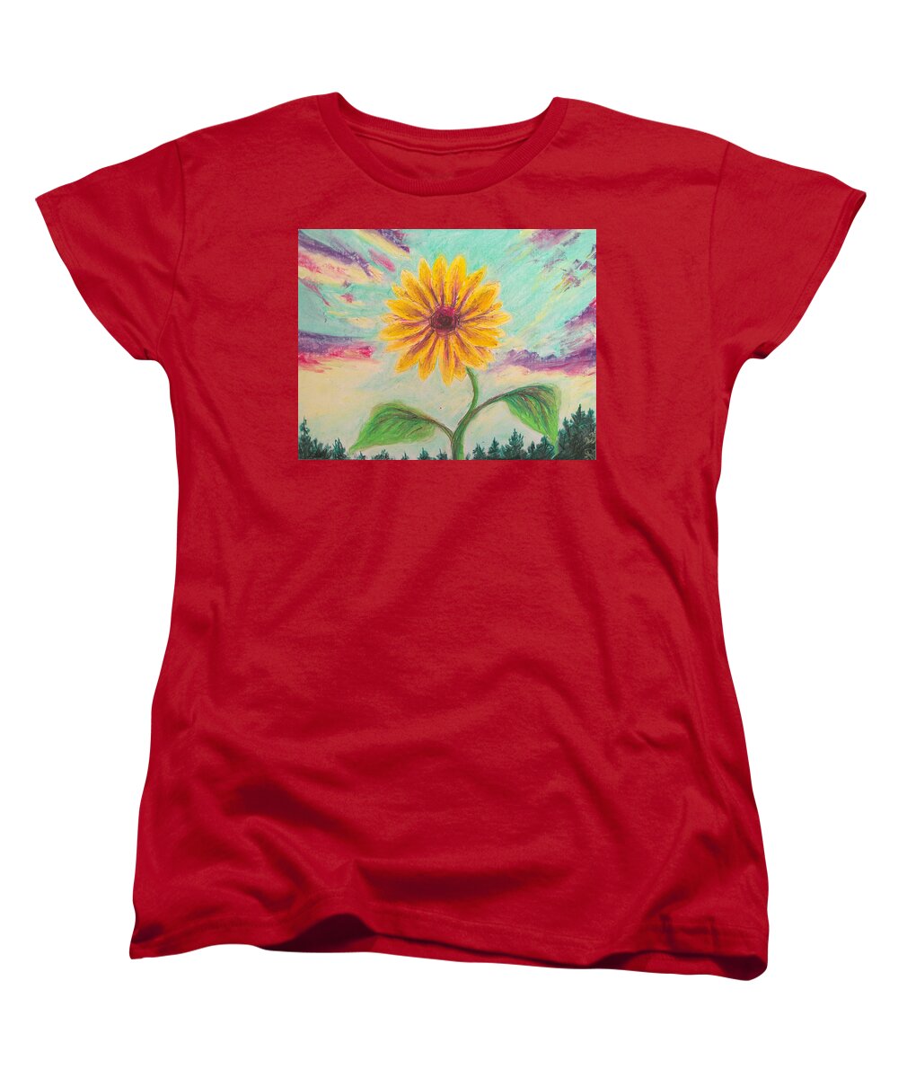 Berry Sunflower - Women's T-Shirt (Standard Fit)