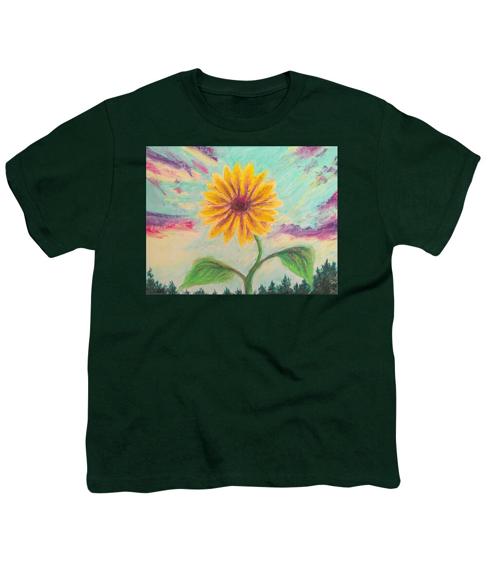 Berry Sunflower - Youth T-Shirt