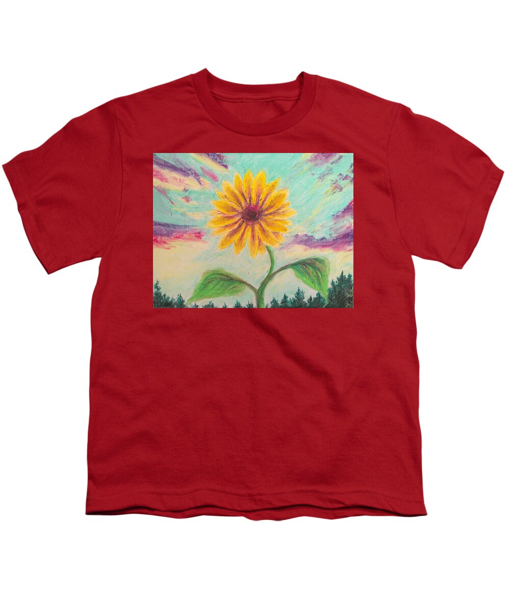 Berry Sunflower - Youth T-Shirt