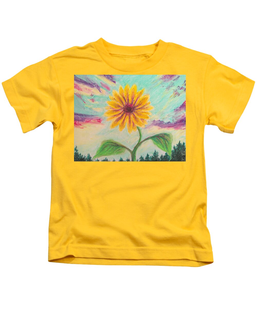 Berry Sunflower - Kids T-Shirt