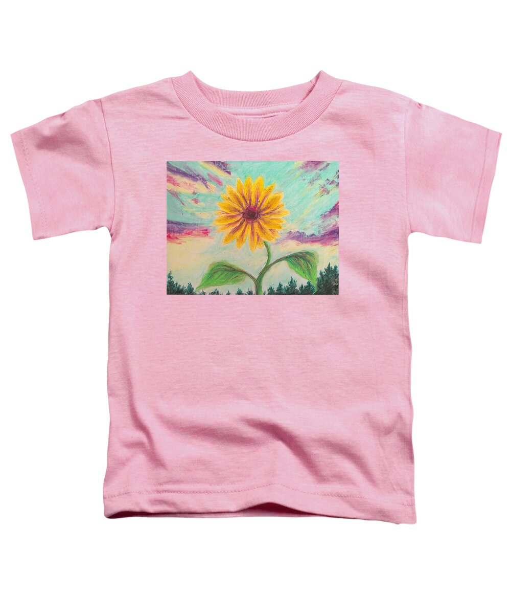 Berry Sunflower - Toddler T-Shirt