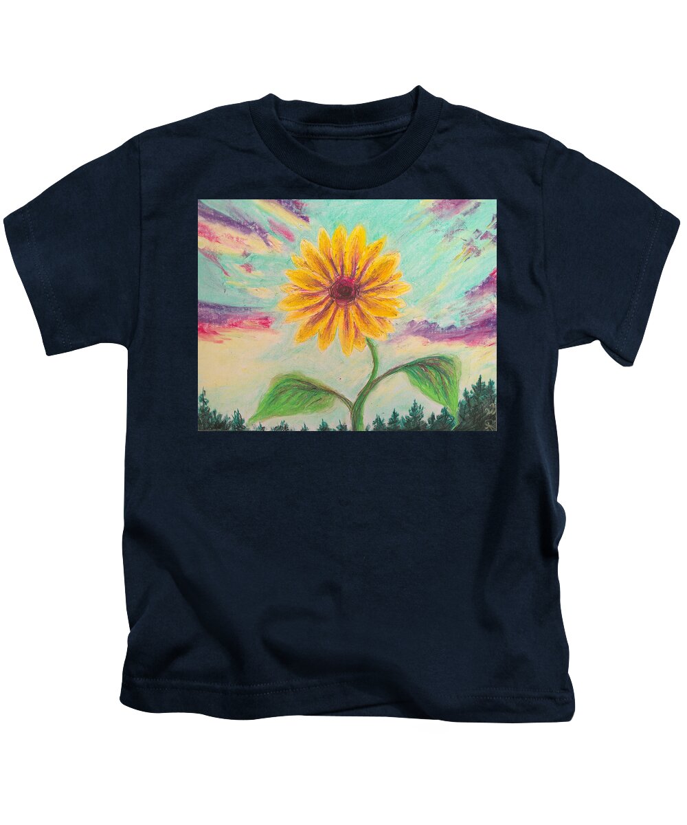 Berry Sunflower - Kids T-Shirt