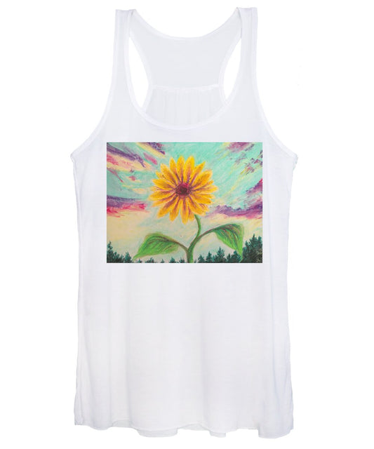 Berry Sunflower - Women's Tank Top