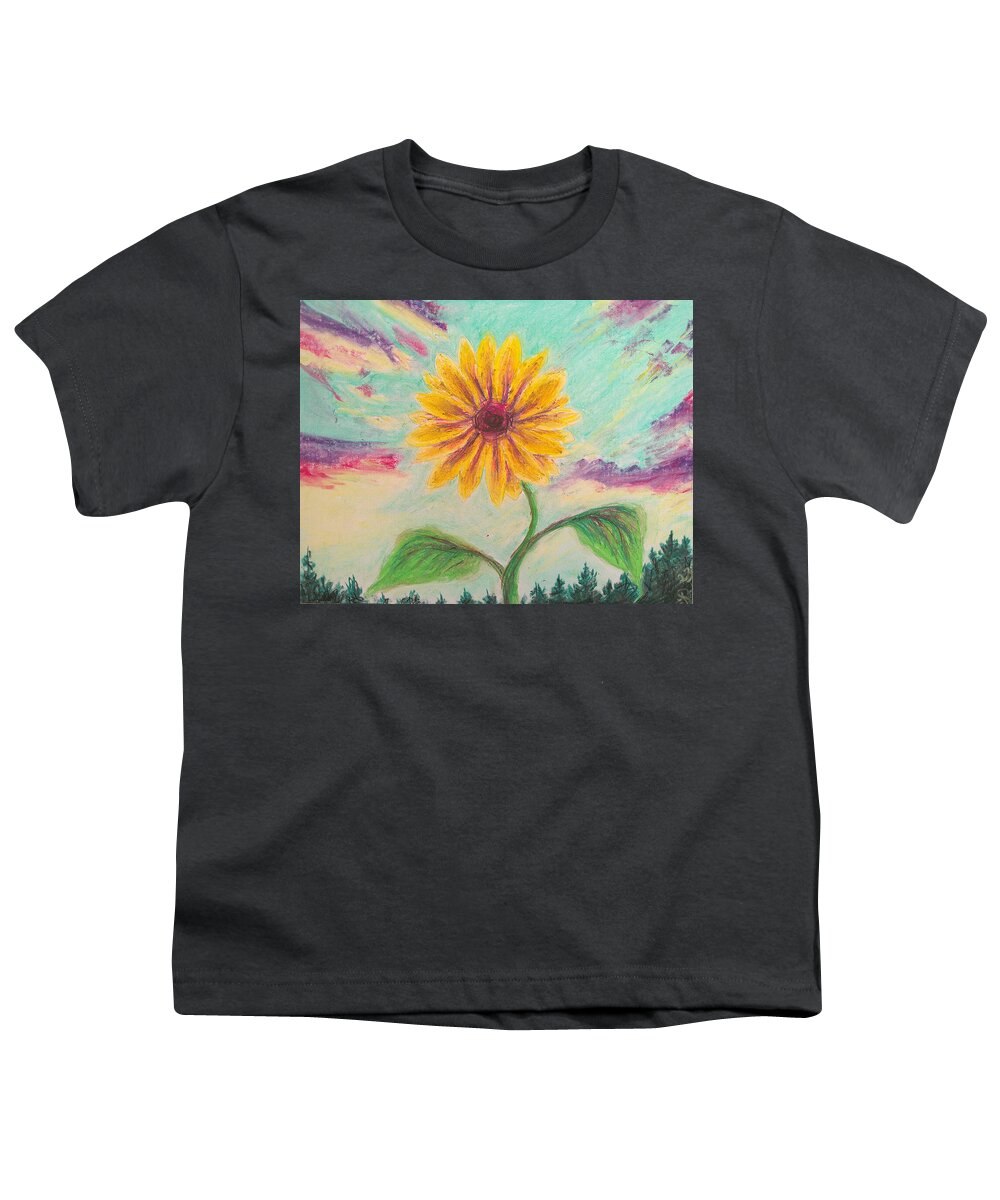 Berry Sunflower - Youth T-Shirt