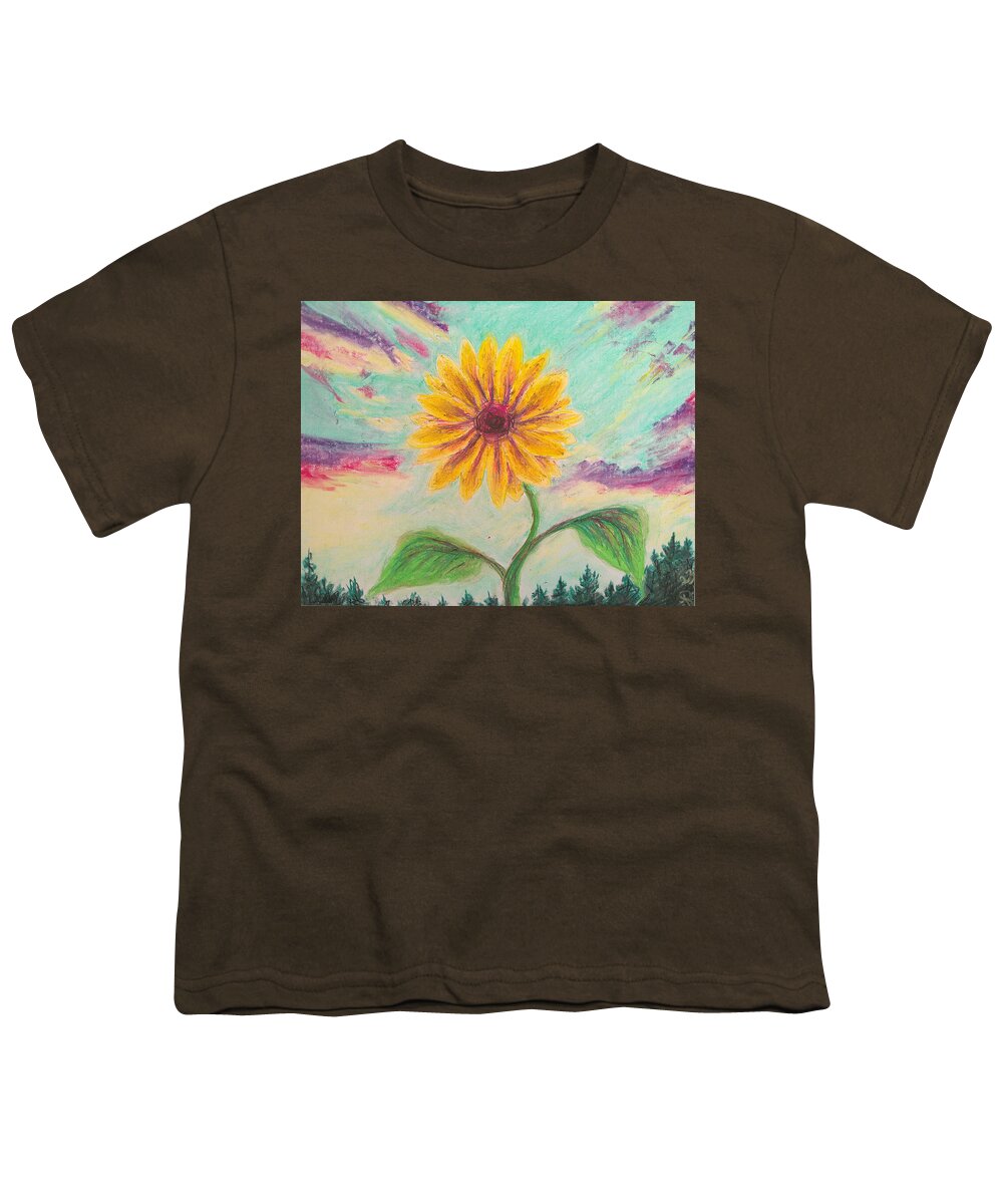 Berry Sunflower - Youth T-Shirt