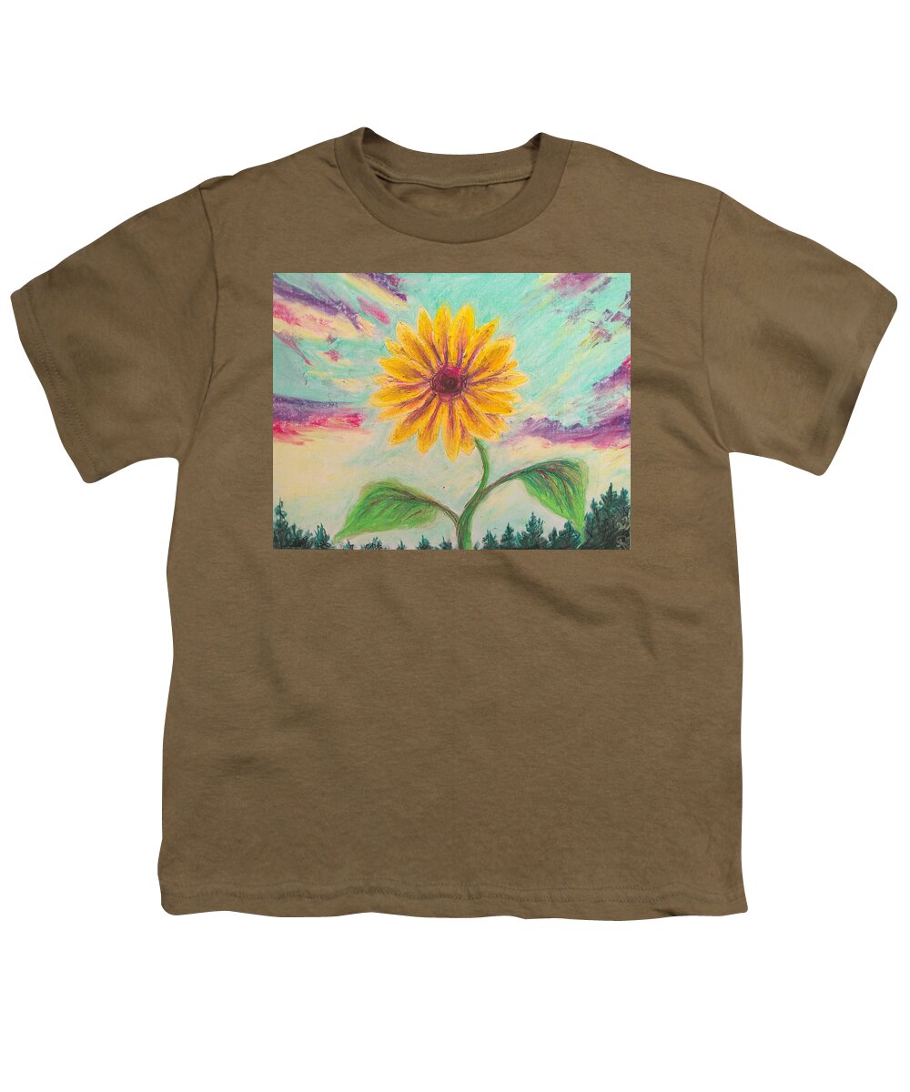 Berry Sunflower - Youth T-Shirt